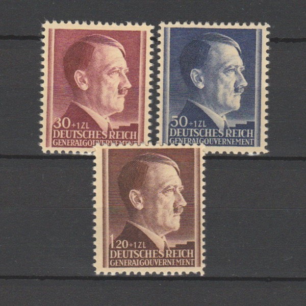 Duitsland 1942 Generalgouvernement 89-91
