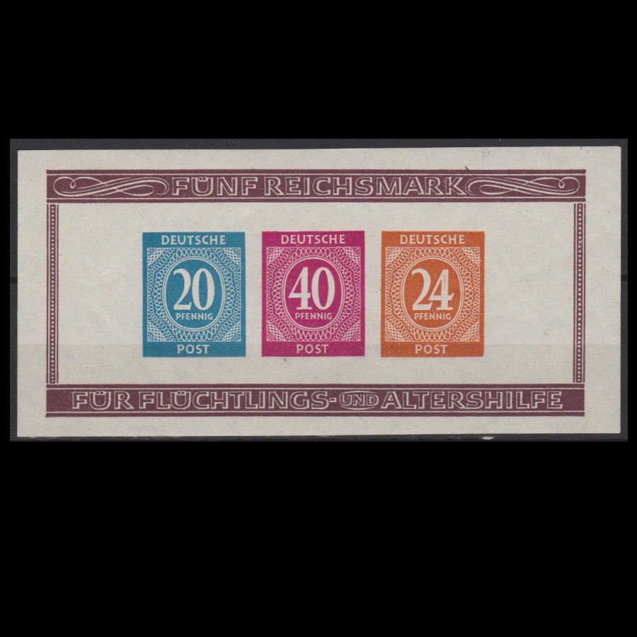 Duitsland 1946 Blok 12B