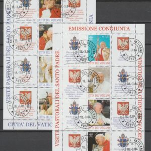 Vaticaanstad 2004 Blok 62-62 gestempeld