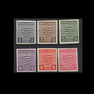 Duitsland 1945 Rusische Zone 66-71X