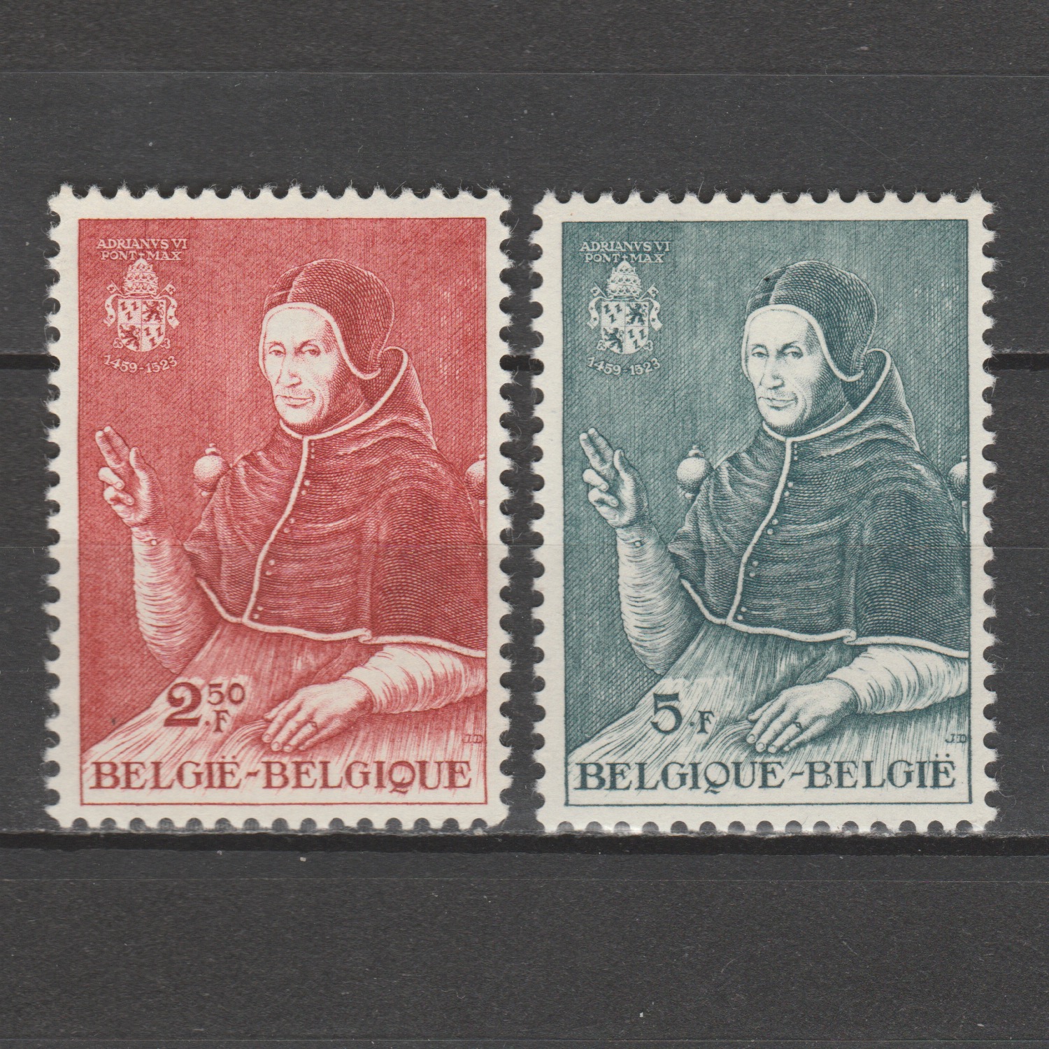 België 1959 1109-1110 Adrianus VI