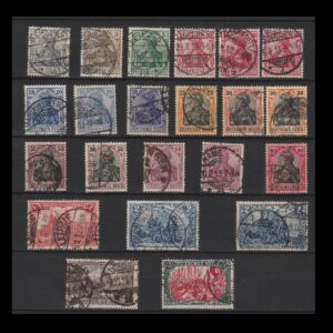 Duitsland 1905 83-97 I Friedensdruck gestempeld