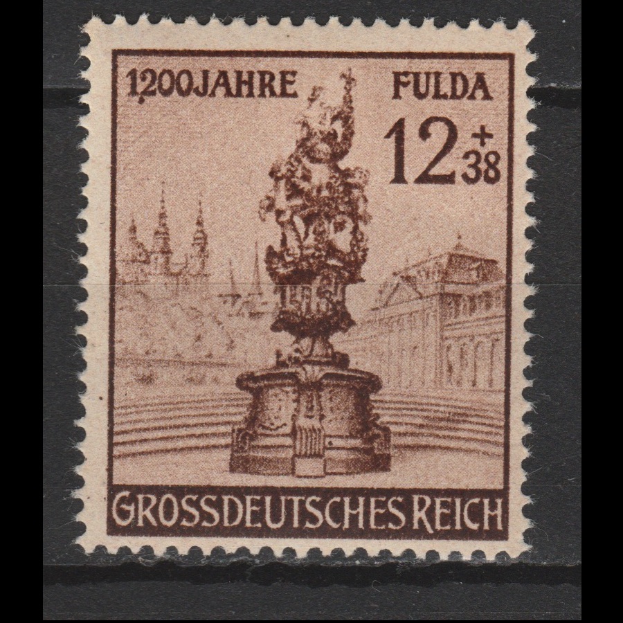 Duitsland 1944 886 I plaatfout Punt onder 2 van 1200