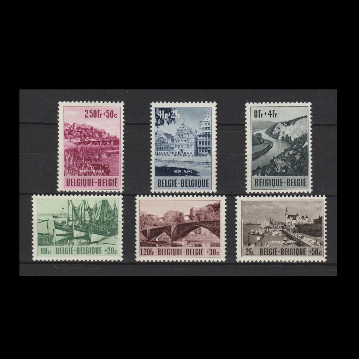 België 1953 918-923 Culturele uitgifte