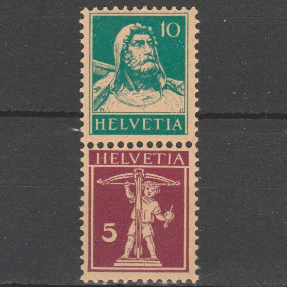 Zwitserland 1928 S 19 Keerdruk