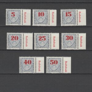 Liechtenstein 1940 21-28 Port