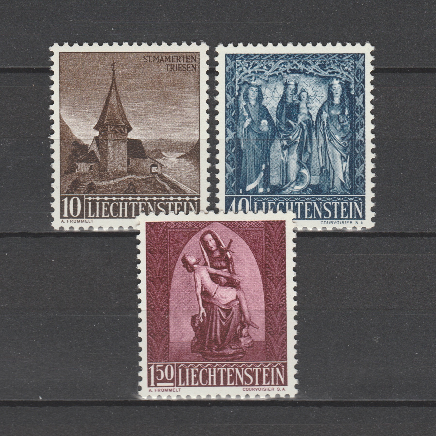 Liechtenstein 1957 362-364 Weihnachten