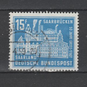 Duitsland 1959 Saarland 446 gestempeld