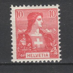 Zwitserland 1907 98 Brustbild