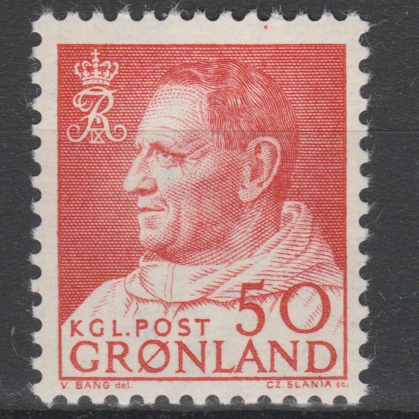 Groenland 1965 65 Koning Frederik IX