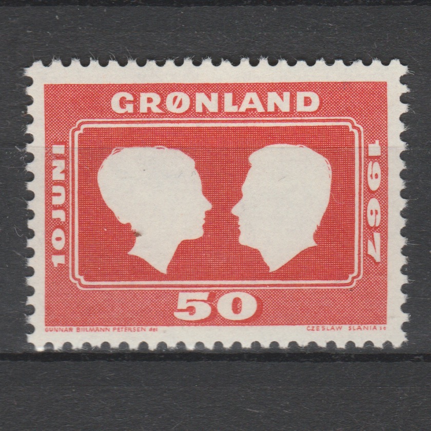 Groenland 1967 67 Huwelijk Prinses Margrethe