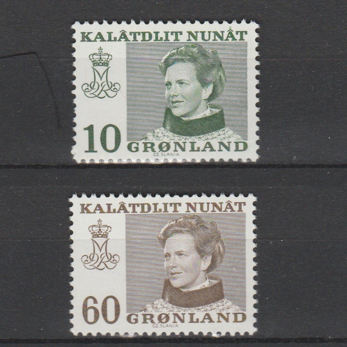 Groenland 1973 84-85y Koningin Margrethe II