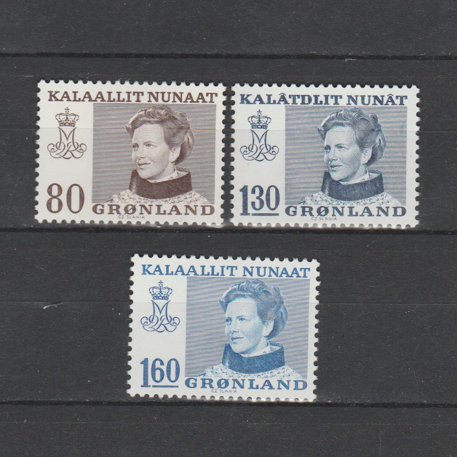 Groenland 1979 112-114 Koningin Margrethe II