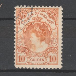 Nederland 1899 80 gestempeld
