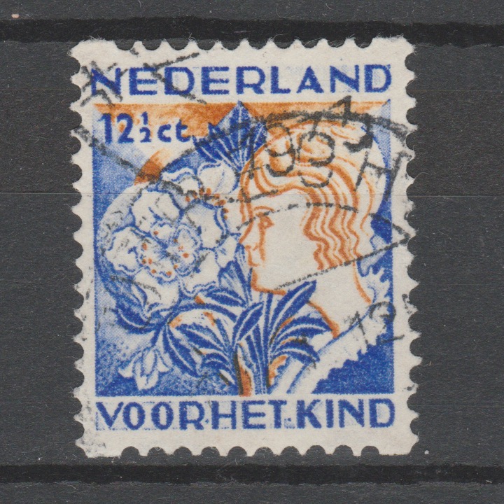 Nederland 1932 R97 Kinderzegels roltanding gestempeld