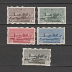 Libanon 1950 441-445 Luchtpost