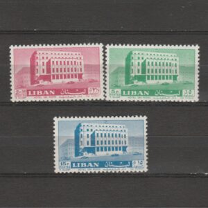Libanon 1961 726-728 Hoofdpostkantoor
