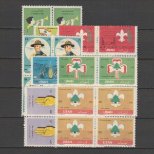 Libanon 1962 763-770 Padvinderij in blokken van 4