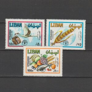 Libanon 1982 1306-1308 Wereldvoedseldag