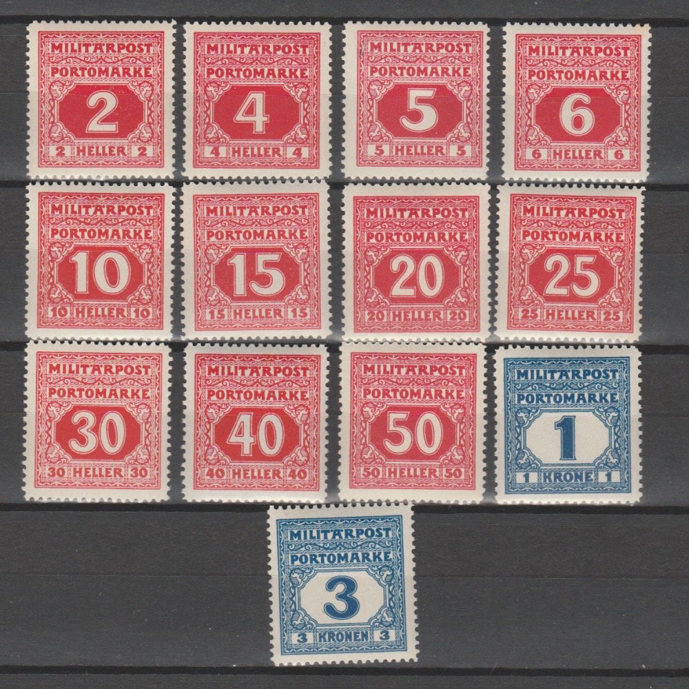 Oostenrijk Bosnië Herzegovina 1916 Port 14-26