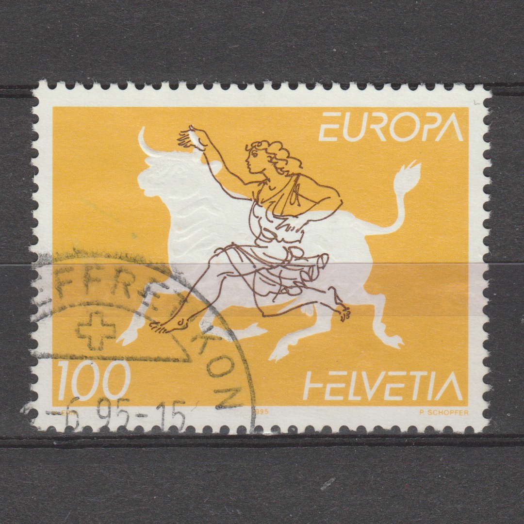 Zwitserland 1995 1553 Europa gestempeld