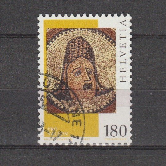 Zwitserland 1997 1608 Gallo Romeinse kunstwerken gestempeld