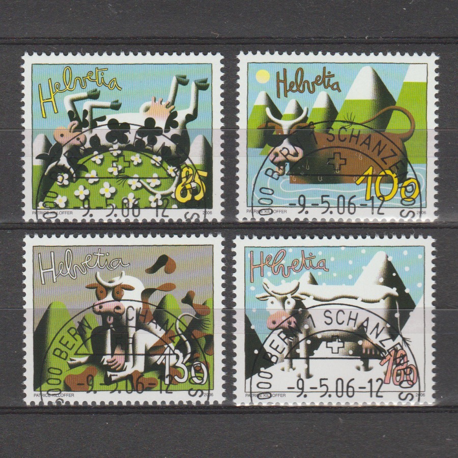 Zwitserland 2006 1973-1976 Stichting Buitenlandse Kunst gestempeld