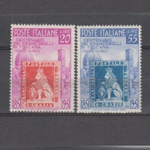Italië 1951 653-654