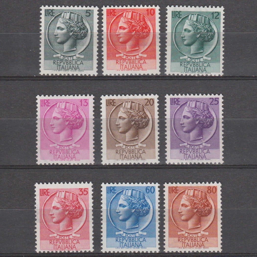 Italië 1953 710-716