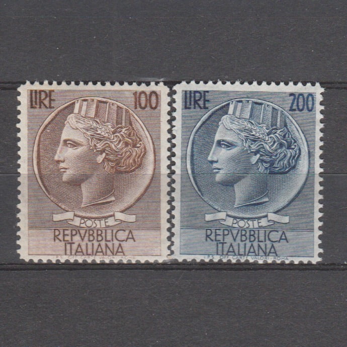 Italië 1954 747-748