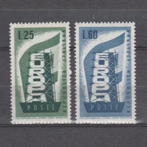 Italië 1956 803-804 Europa