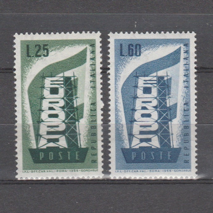 Italië 1956 803-804 Europa