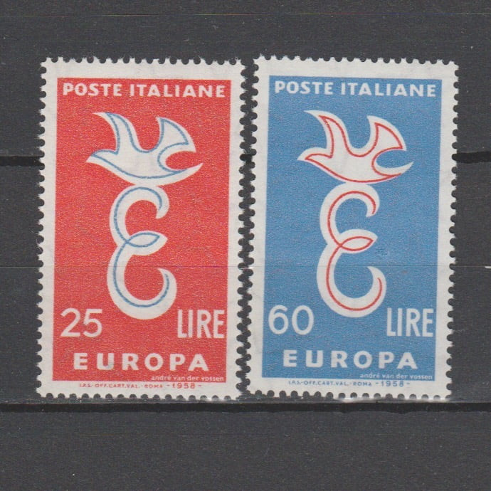 Italië 1958 838-839 Europa