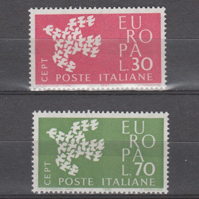 Italië 1961 932-933 Europa