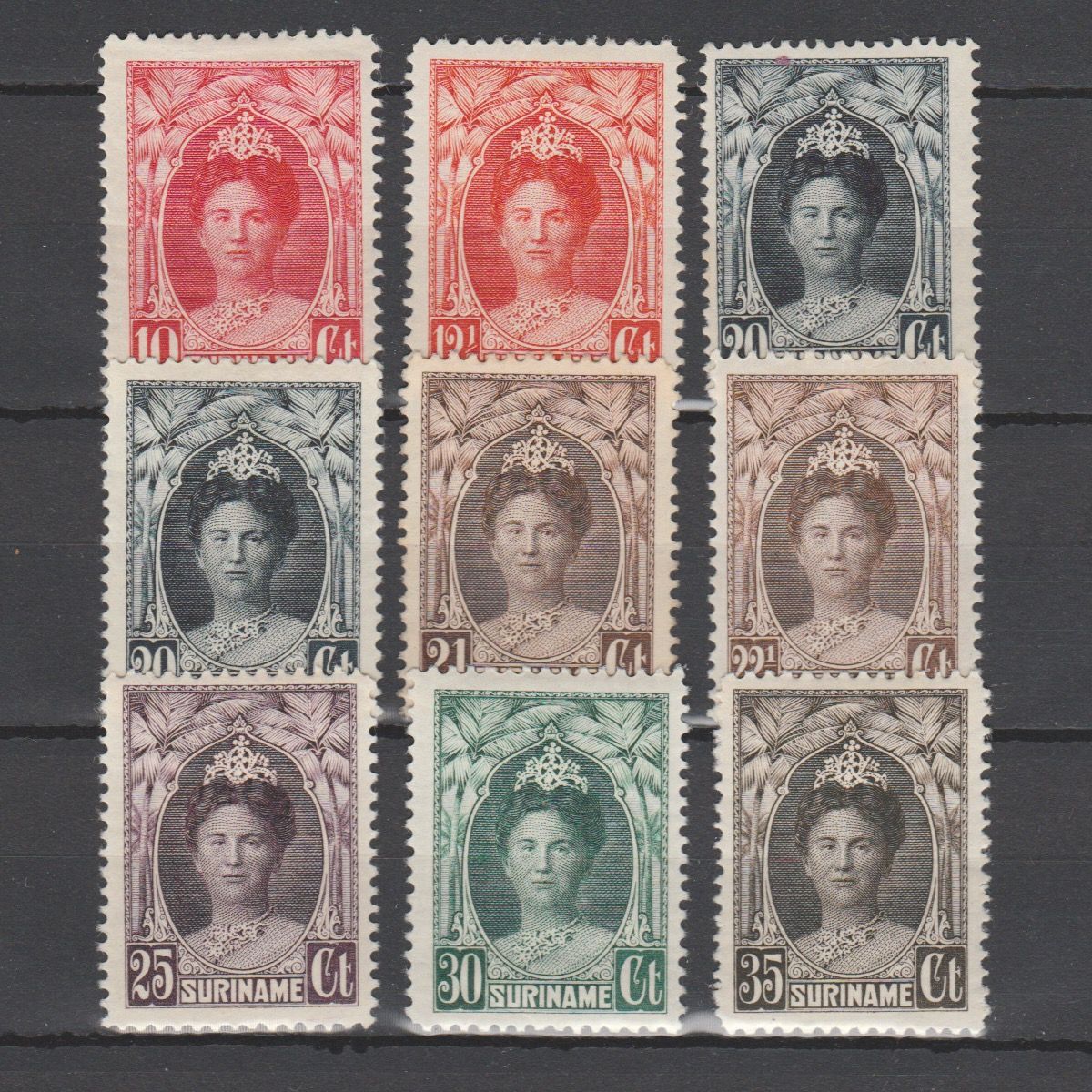 Suriname 1927 118-126