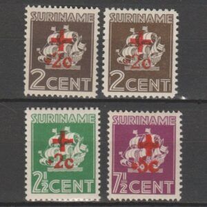 Suriname 1942 202-205
