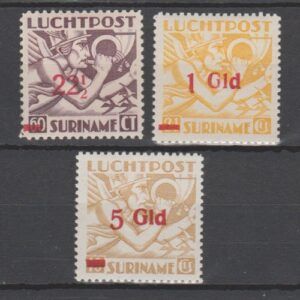 Suriname 1945 LP24-26 Luchtpost