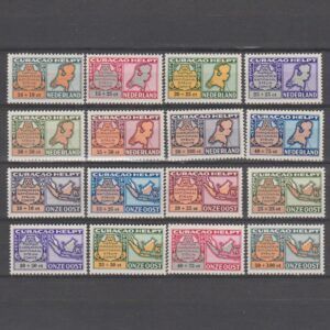 Curaçao 1946 LP53-LP68 Luchtpost