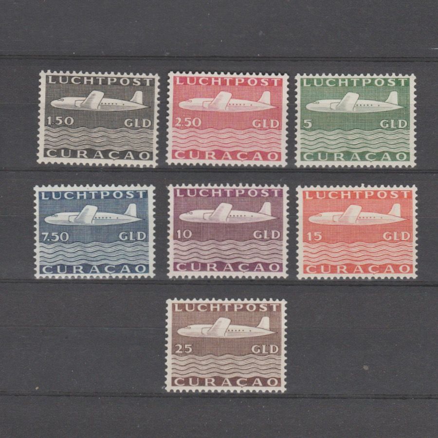 Curaçao 1947 LP82-LP88 Luchtpost.