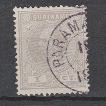 Suriname 1873 1E gestempeld