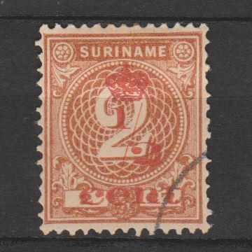 Suriname 1911 61 gestempeld