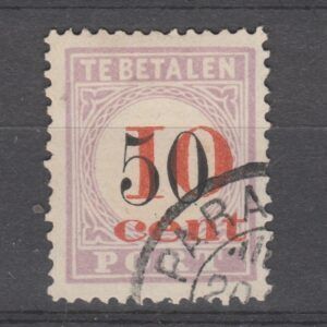 Suriname 1911 P16 III Port gestempeld