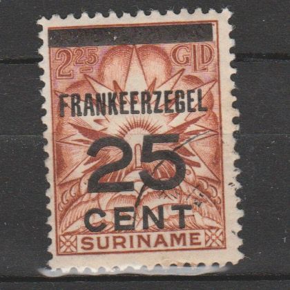 Suriname 1927 134 gestempeld