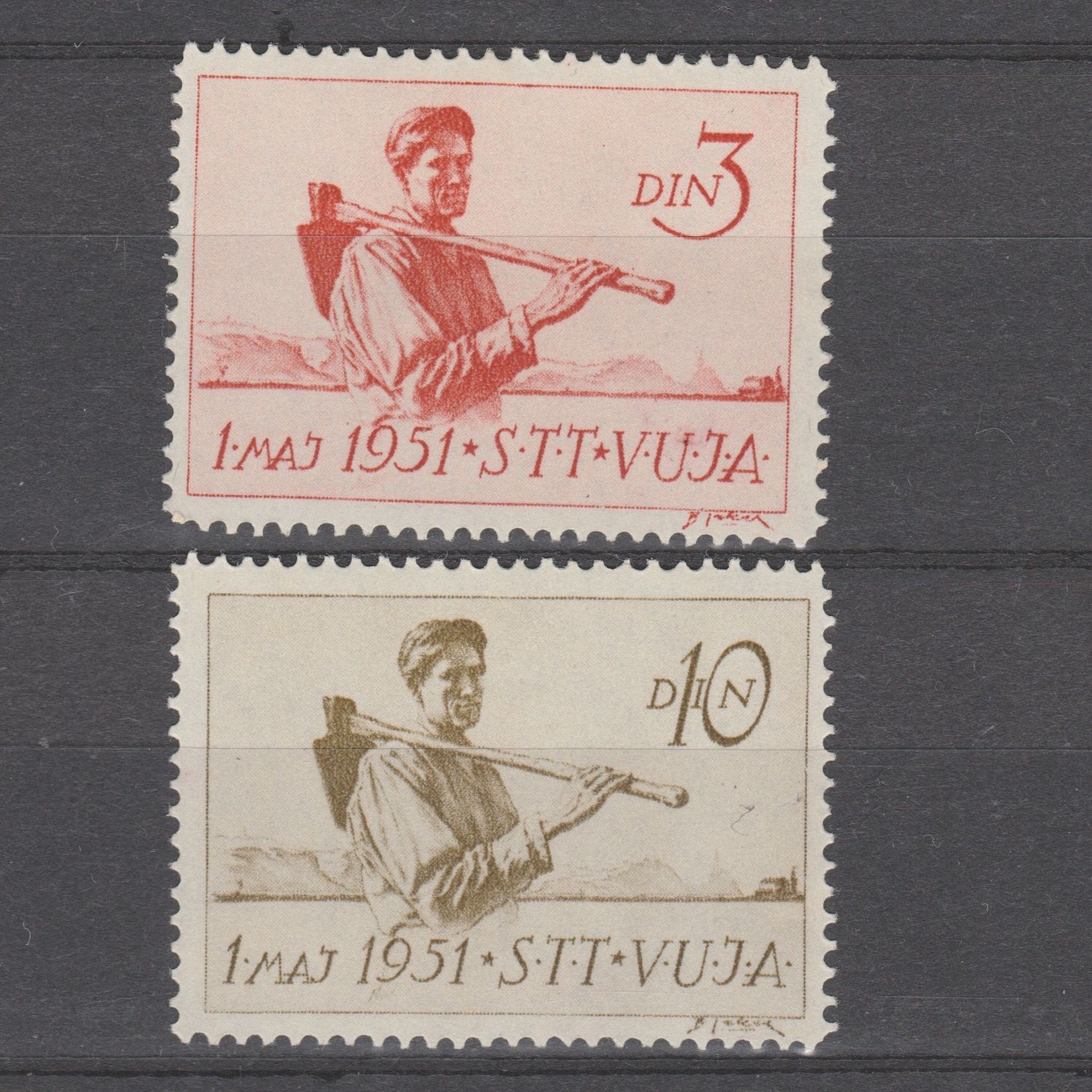 Triëst Zone B 1951 37-38
