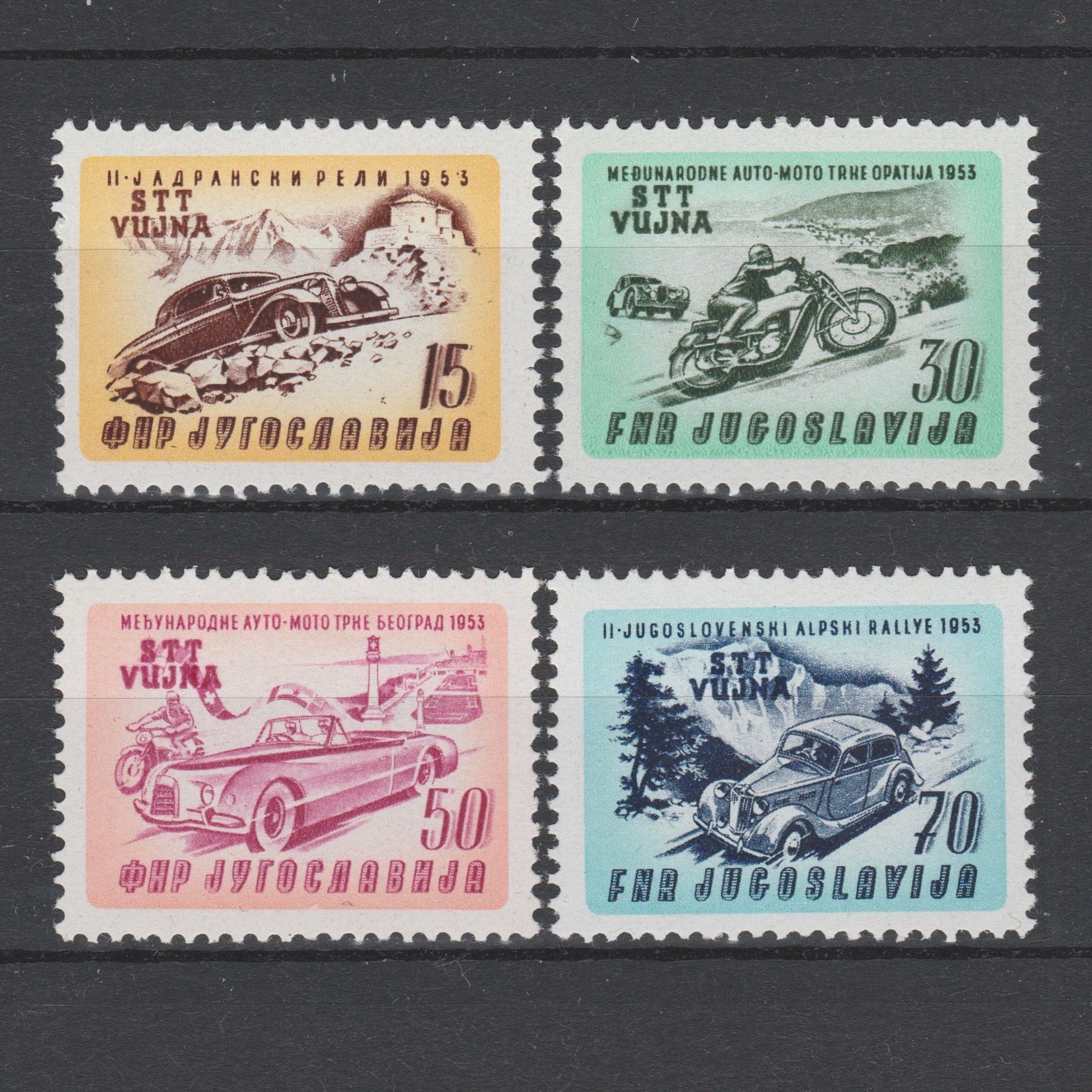 Triëst Zone B 1953 85-88