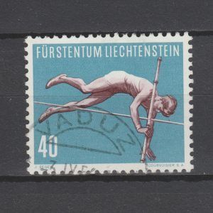 Liechtenstein 1956 344 Sport gestempeld