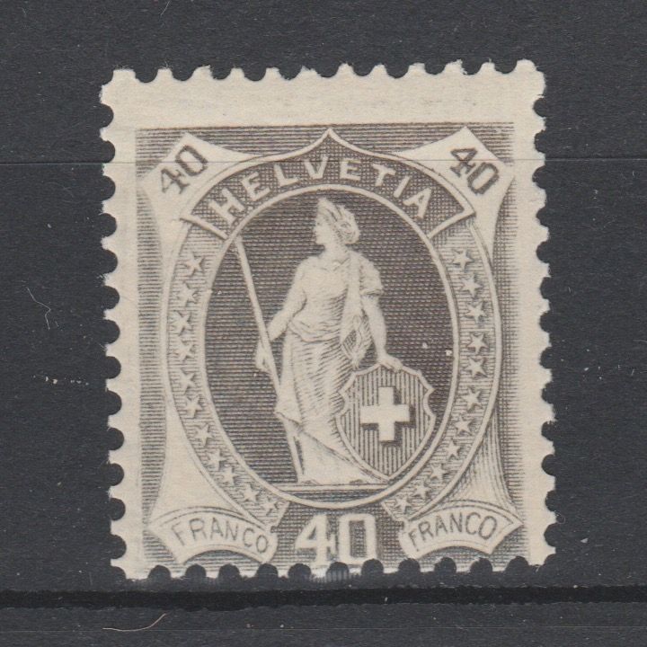Zwitserland 1899 68 A Staande Helvetia