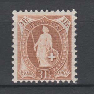 Zwitserland 1907 94 C Staande Helvetia