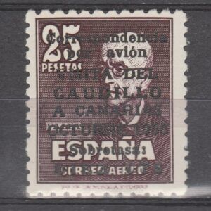 Spanje 1950 987 II Luchtpost met nummer ongebruikt