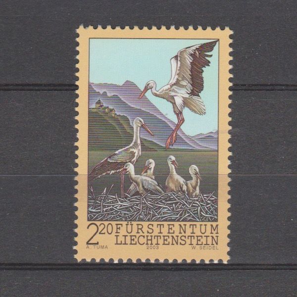 Liechtenstein 2003 1325 Ooievaars